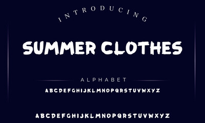 Handwritten alphabet, paintbrush letters, handdrawn font for scrapbook headline, summer beach lettering, teenage typography, cyberpunk game text. Vector typographic design