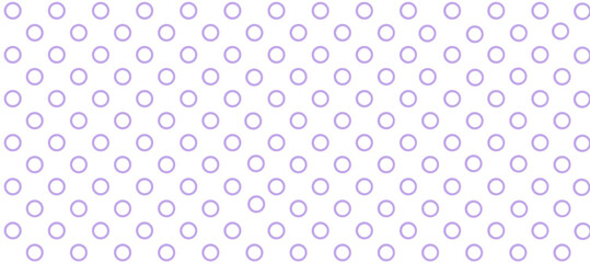 Purple and white seamless pattern with dots