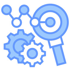 Fototapeta premium Analysis Icon