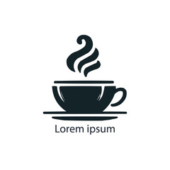 Coffee shop logo template