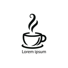 Coffee shop logo template