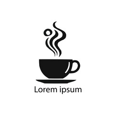 Coffee shop logo template