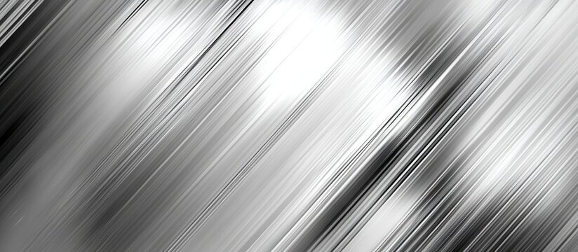 Silver gradient background with dynamic metallic texture and soft highlights creating a modern and sleek visual effect for design projects.