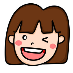 child with a smile