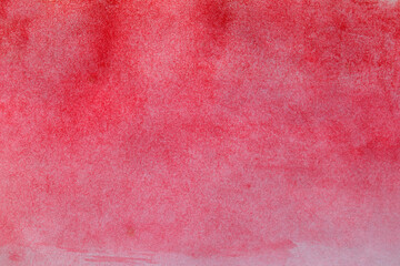 Red watercolor texture. Watercolor red background painting. Abstract watercolor hand painted background.