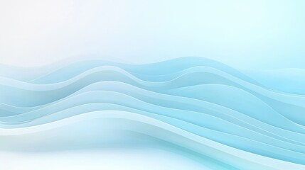 Fototapeta premium A blue wave with white dots on it