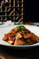 Braised Minced Pork with Winter Bamboo Shoots