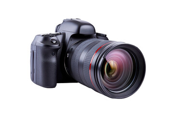 PNG professional camera with lens