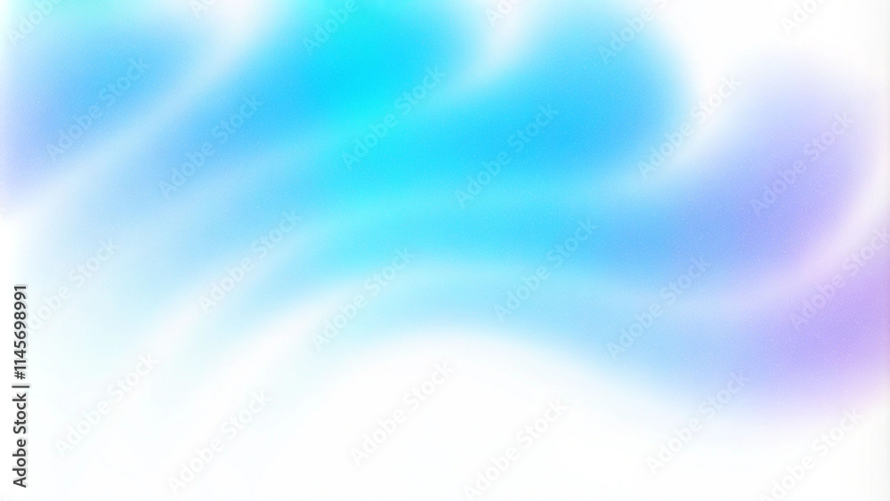 Poster Blue color gradient wave background, abstract blue grain gradation texture, blue noise texture blur abstract background. Blurred colorful gradient abstract background with modern shape element design