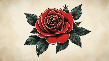 Vector Set Of Old School Tattoo Designs