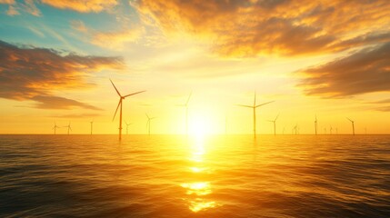 Harnessing the future coastal wind farm technology ai-driven energy solutions enhancing life through renewable power scenic ocean viewpoint