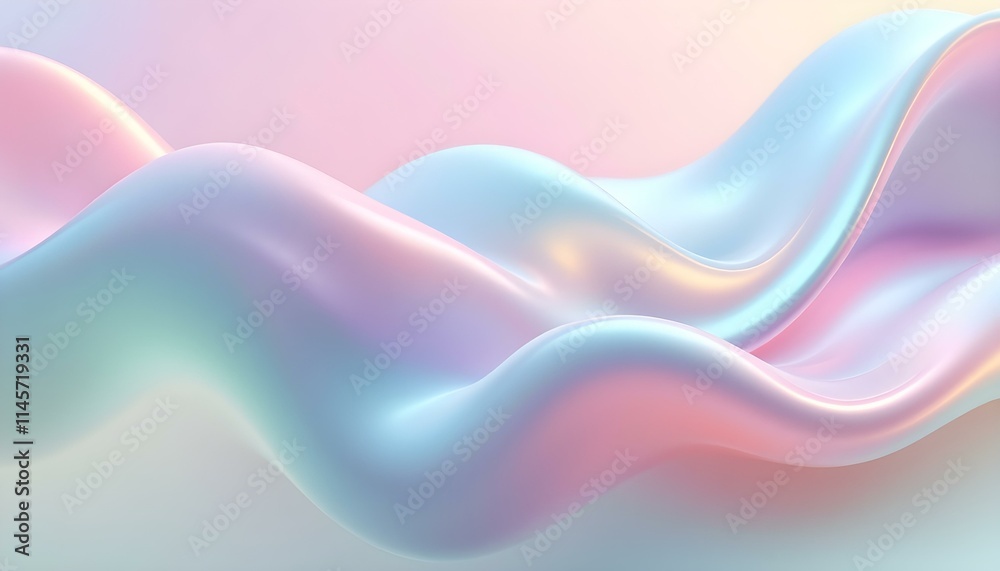 Leinwandbilder colorful abstract background with mesh, glowing wavy motion and light effect. colorful abstract glow