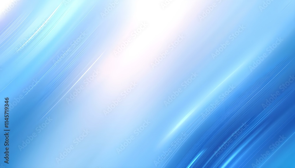 Aufkleber Colorful abstract background with mesh, glowing wavy motion and light effect. Colorful abstract glowing waves background, backgrounds. A colorful wave of light is displayed on a blue background