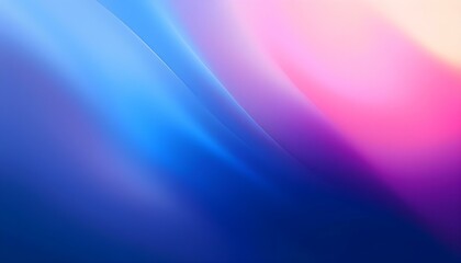 Fototapeta premium Dark blue abstract background with ultraviolet neon glow, blurry light lines, waves, abstract, background, dark blue, ultraviolet. Dark neon blue background. Abstract glow blurry light waves