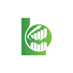 Letter L vector logo template, Colorful Letter L logo, Financial Company Logo, Financial Institute Advisors Logo Design Template Vector Icon