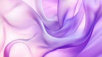 Obraz premium Elegant abstract swirl of violet purple satin silk fabric texture for luxury design projects and background use. Ideal for cards and banners.