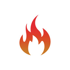 flame icon, fire icon, fire symbol, blaze icon and illustration, eps10