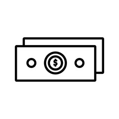 Cash Filled flat icons set for apps and web ui designs.