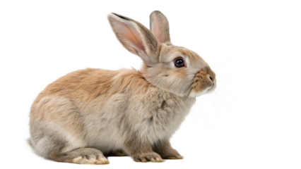 rabbit isolated on white