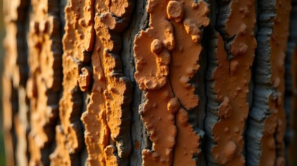 Annual fibers of a tree trunk, wood texture