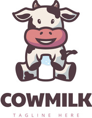 smiley cowmilk logo
