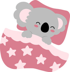 Koala Character Pajamas Sleep Nursery Element