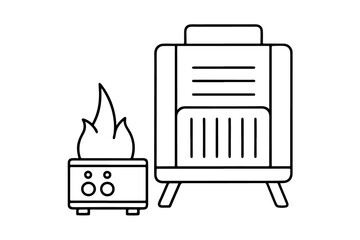 Room-heater-fire-place-icon