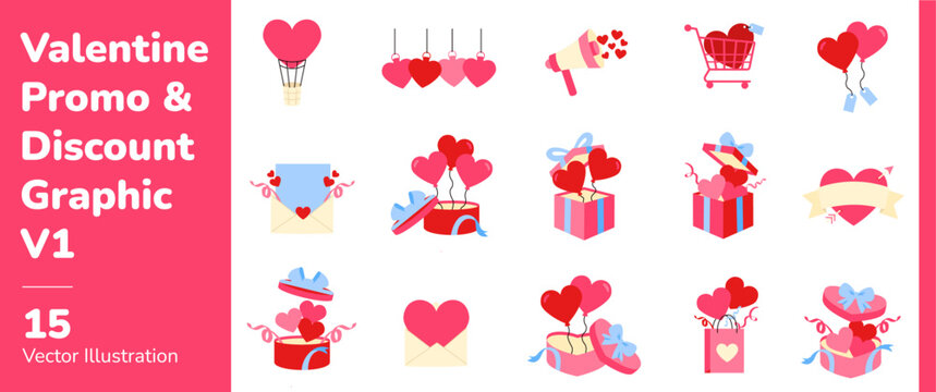 Valentine Promo & Discount Graphic 1