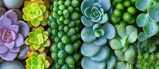 Colorful assortment of cacti and succulents elevating contemporary home interior design aesthetics