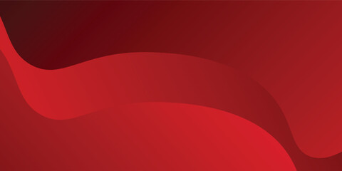 Abstract Geometric modern with Red wave color . Used to decorate advertisements simple