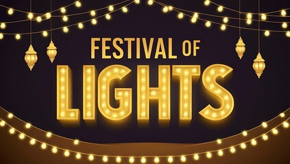 Golden Lights Celebrate Festival Of Lights
