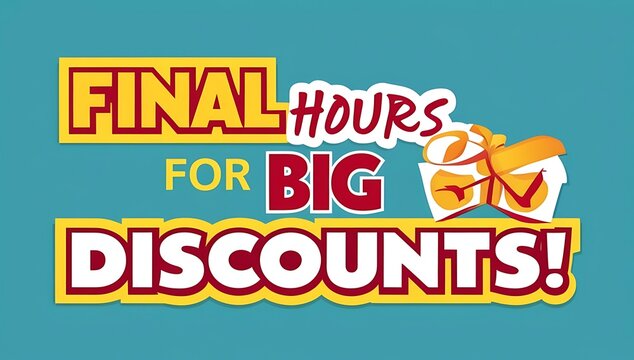 Final Hours For Big Discounts Available Now