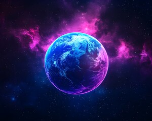 Obraz premium A vintage celestial globe with glowing constellations floating in a cosmic scene, surrounded by stars and deep space beauty.