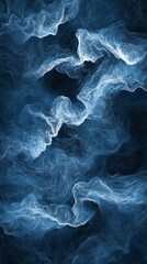 Obraz premium Grey, blue glowing abstract noise texture poster backdrop. sleek gradient pattern with smooth flowing grainy textures. photoshop textures. Ultra realistic. Photorealistic