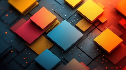 abstract background geometric texture design modern pattern with squares illustratio