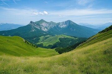 Fototapeta premium Dynamic Office Encounter: Joyful Young Woman Human Resources Manager Engaging Confidently with Job Candidate