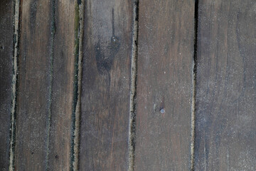 Wooden texture of scuffed boards. The perfect background for your product. Floor, dirty. Flat lay