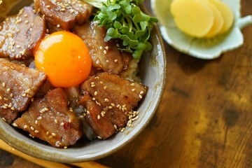 国産豚丼