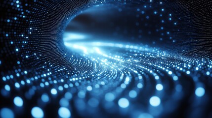 abstract polka dot background motion design with circles seamless looped animatio