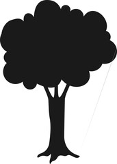 Winter Trees Silhouette