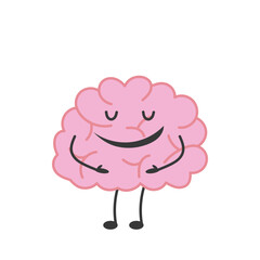 Brain Mental Health Illustration