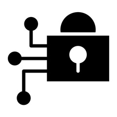 Lock Network Icon