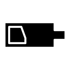 Fototapeta premium Battery Icon