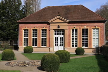 Wirtschaftsgeb&auml;ude von Schloss Rheda im Zentrum von Rheda-Wiedenbr&uuml;ck	