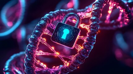 dna security: genetic code protection - biotechnology