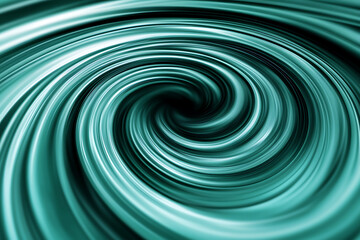 Teal Swirling Abstract Graphic Design