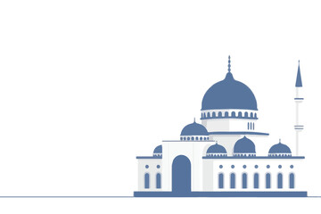 mosque, architecture, religion, dome, india, minaret, monument, landmark, culture, islam, ramadan, outdoors, illustration, celebration, vector, isolated, symbol, flat, silhouette, temple,