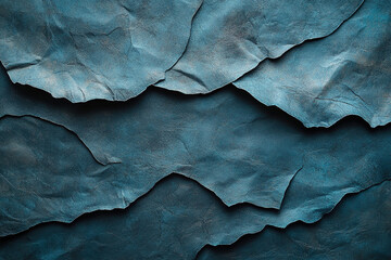 Torn paper. Banner with torn paper on the background of an aged concrete wall. Empty sheet of bath paper. Generated by artificial intelligence