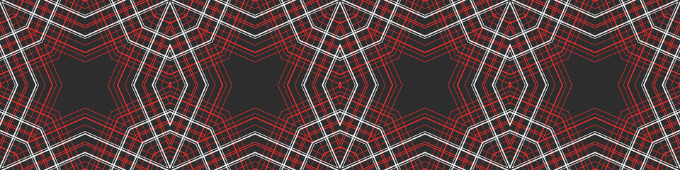 Seamless Christmas pattern Scotland. Christmas Scottish texture. Merry Christmas. Happy New Year.