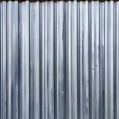 Obraz premium Galvanized steel wall collection industrial setting photostock environment close-up view aesthetic design